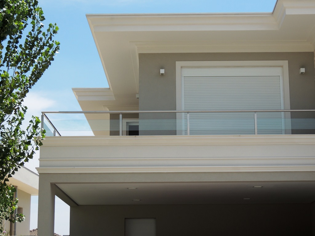 Molduras concreto leve arquitetura