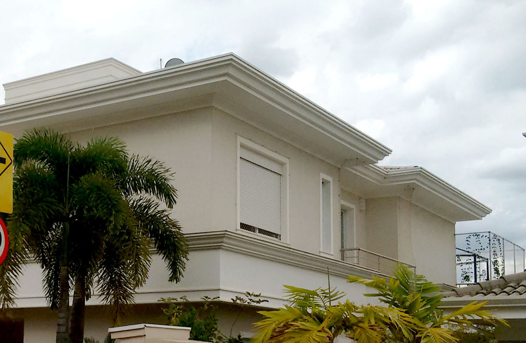 Molduras exteriores arquitetura