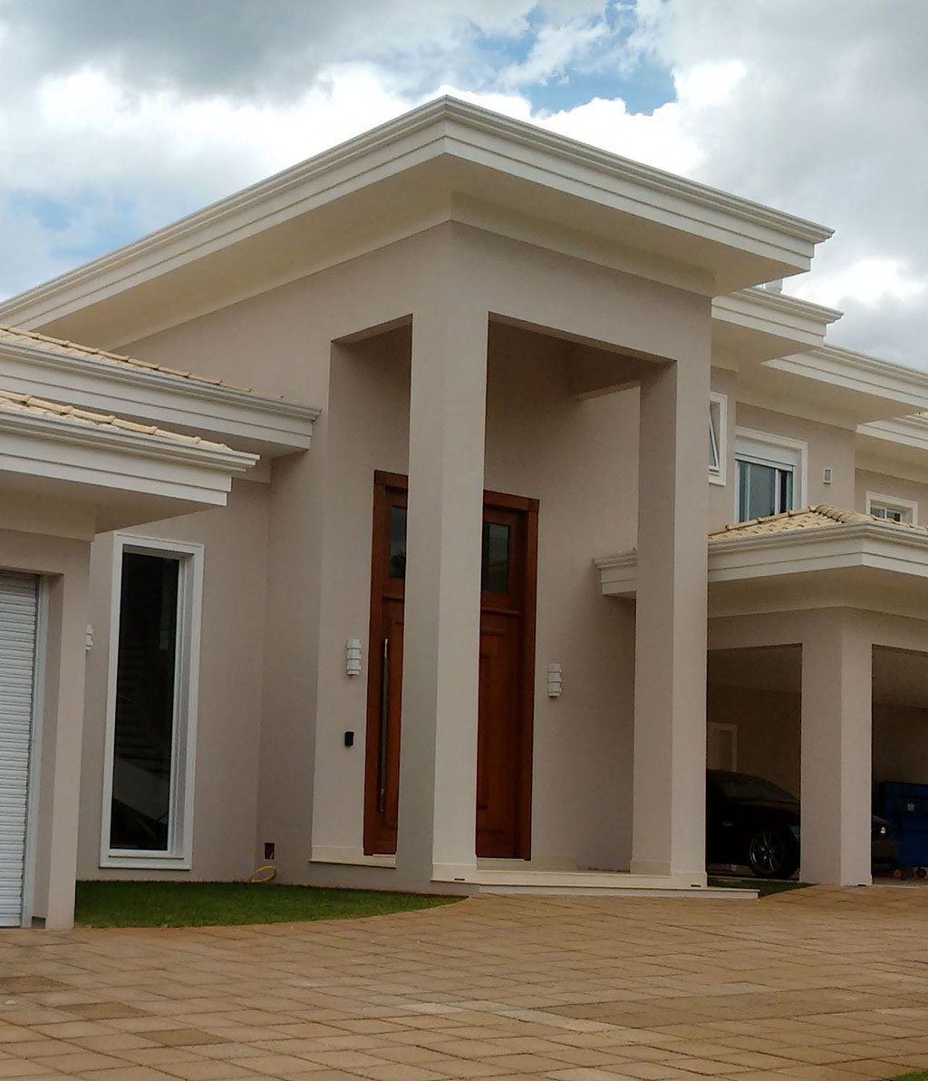 Molduras exteriores arquitetura